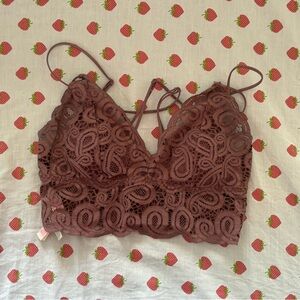 PINK Victoria's Secret Bralette with Removable Pads (Size Small)